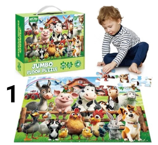 45 Piece Giant Unicorn Floor Jigsaw Puzzles