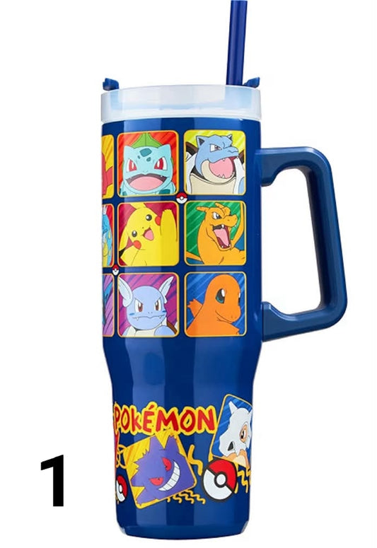 Cup 770ml Stainless Steel Insulated Mug with Straw  Removable MagSlider lid. Double-wall insulated