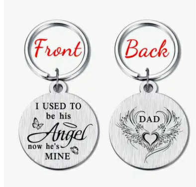 I used to be your angel keyring
