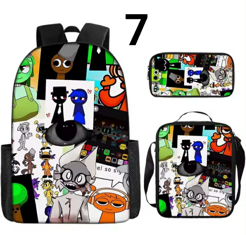 Sprunki Game Schoolbag