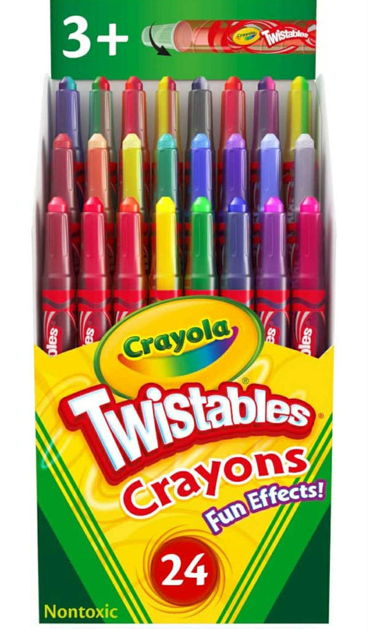 CRAYOLA Twistables Special Effects Colouring Crayons