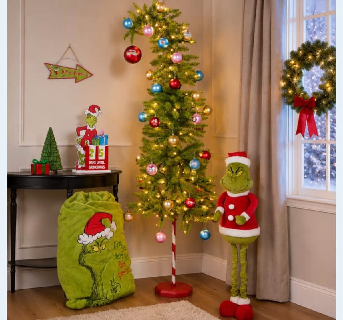 Grinch 6ft Christmas Tree
