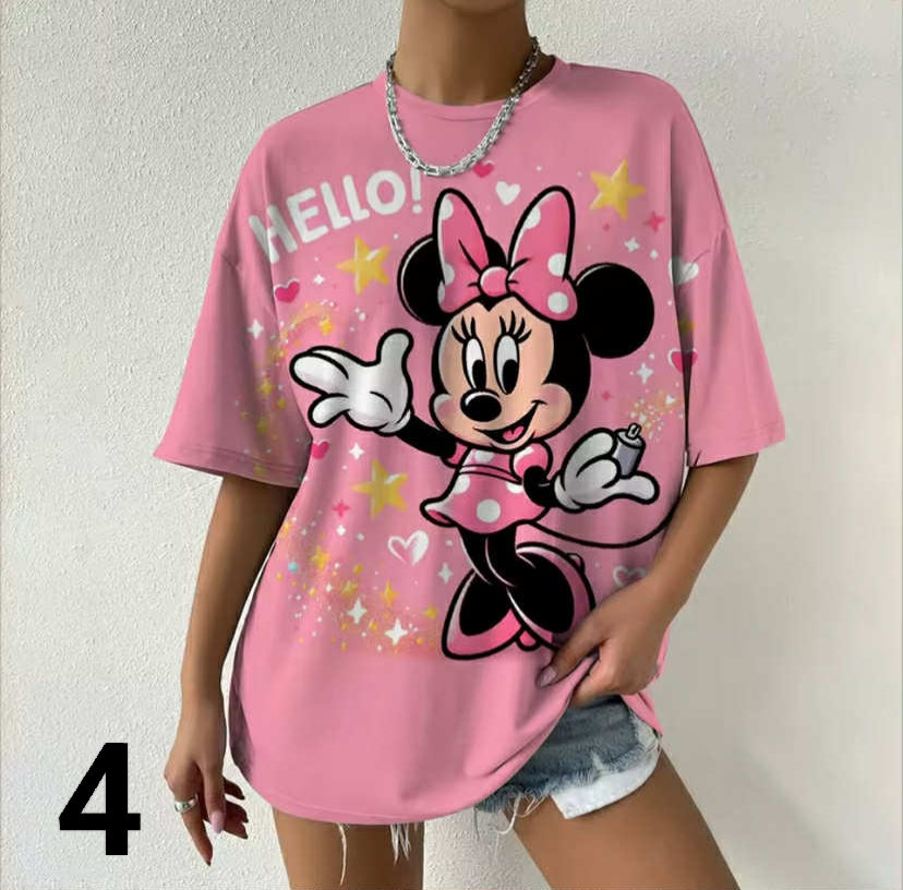 Disney Minnie and Mickey Love Theme T-shirt
