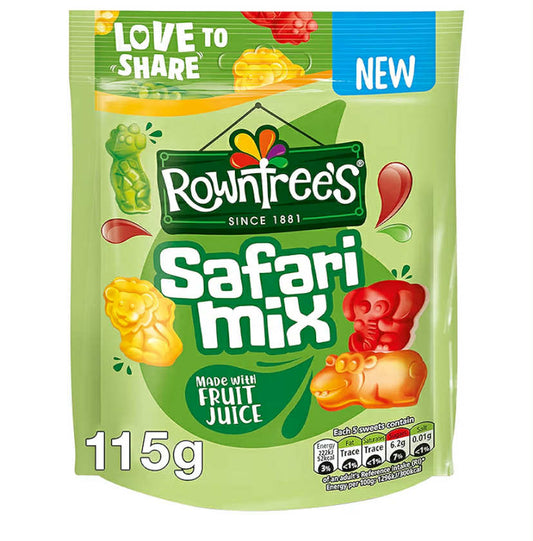 Rowntree’s Safari Mix Sweets Sharing Bag, 115g

X2