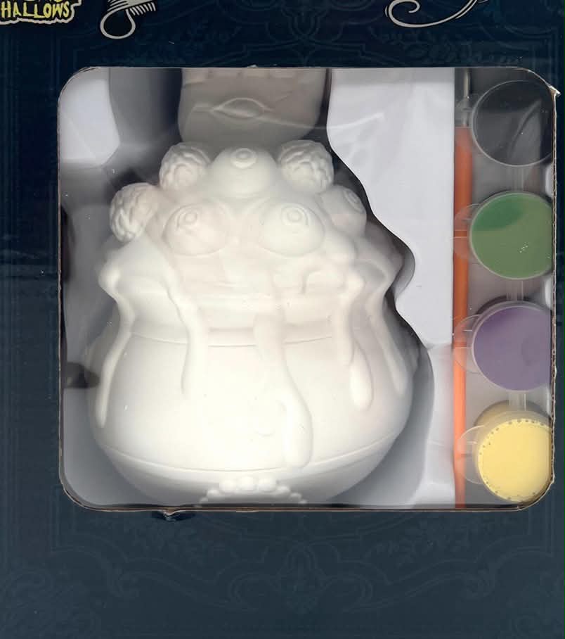 Paint Your Own Halloween Cauldron Kit