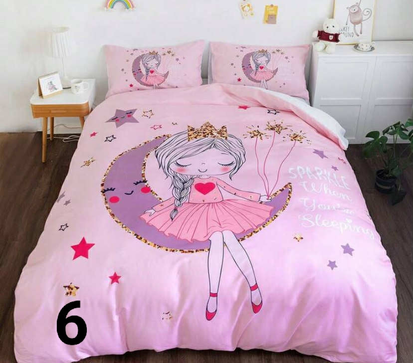 Girls single duvet set