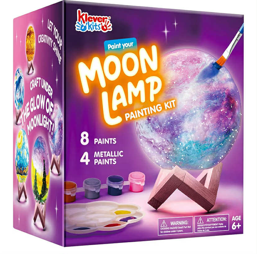 Paint Your Own Moon Lamp Kit,
