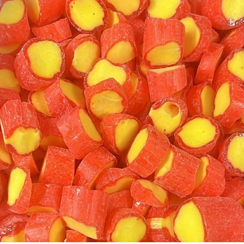 Pineapple Rock Pieces No Added Sugar Free Pick Mix Brays Sweets 200g