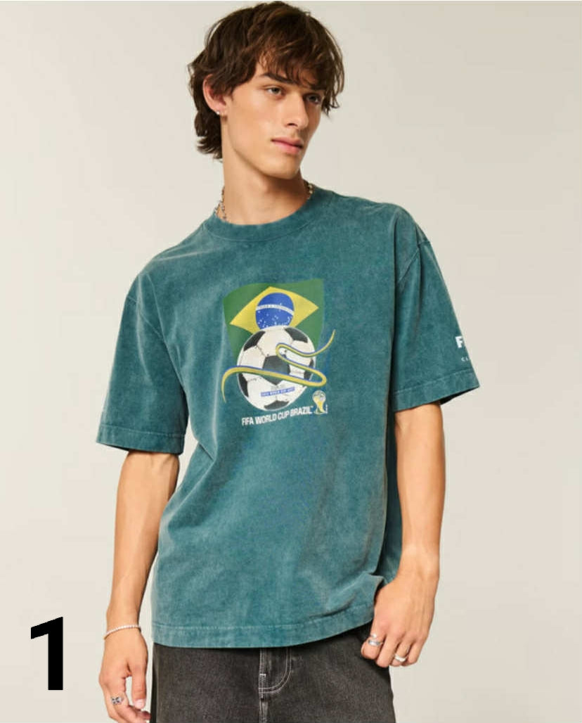 Men’s FIFA World Cup 2026 T-Shirt – Mexico USA Canada Football Fan Graphic Tee