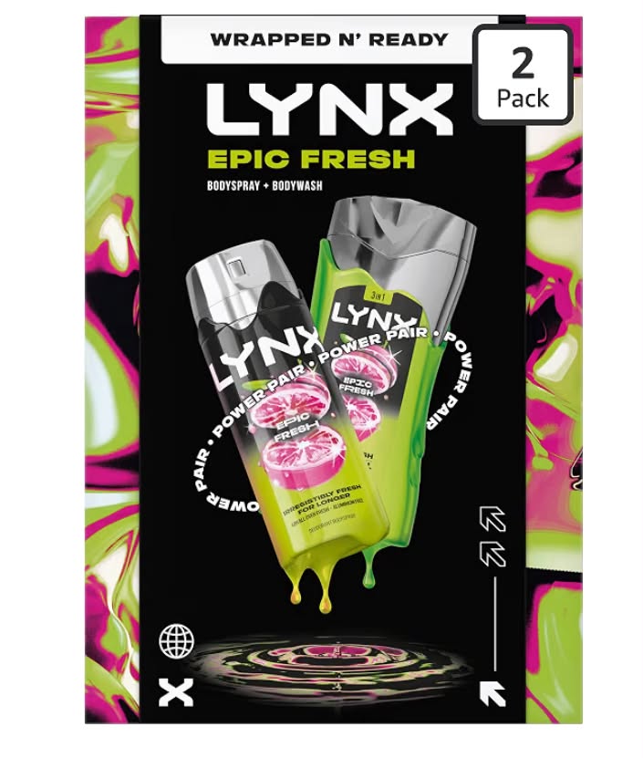 2 piece Lynx Gift Set Sunset Fresh