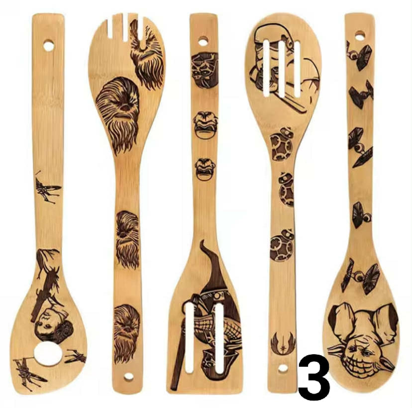 5pcs Disney Anime Mickey Mouse Spatula