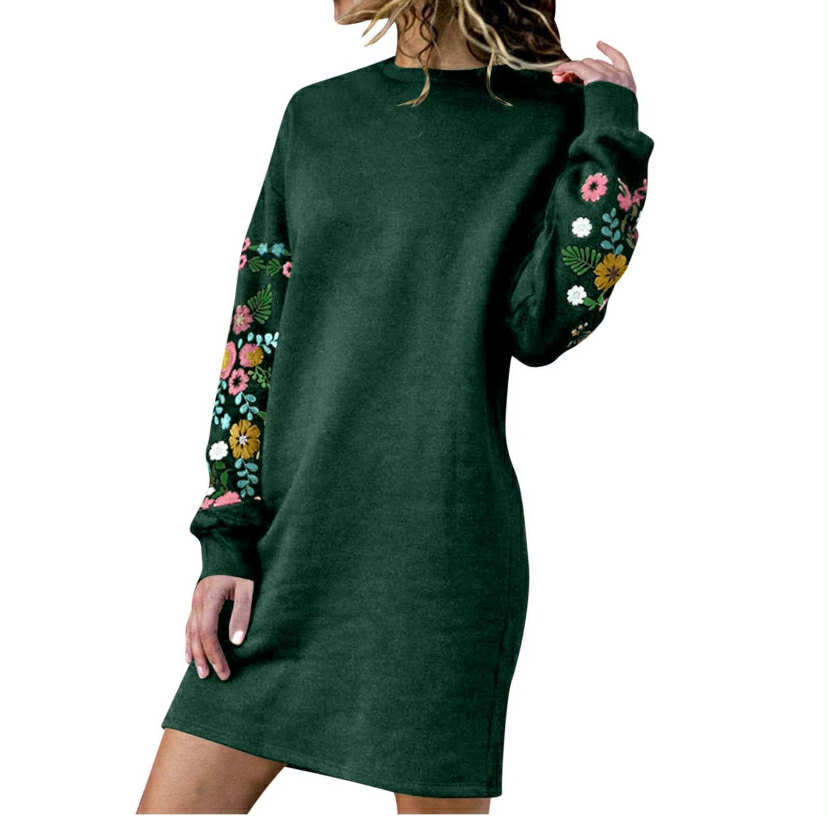 Plus Size Women Baggy Jumper Tops Ladies Tunic Long Sleeve Shirt Dress Pullover
