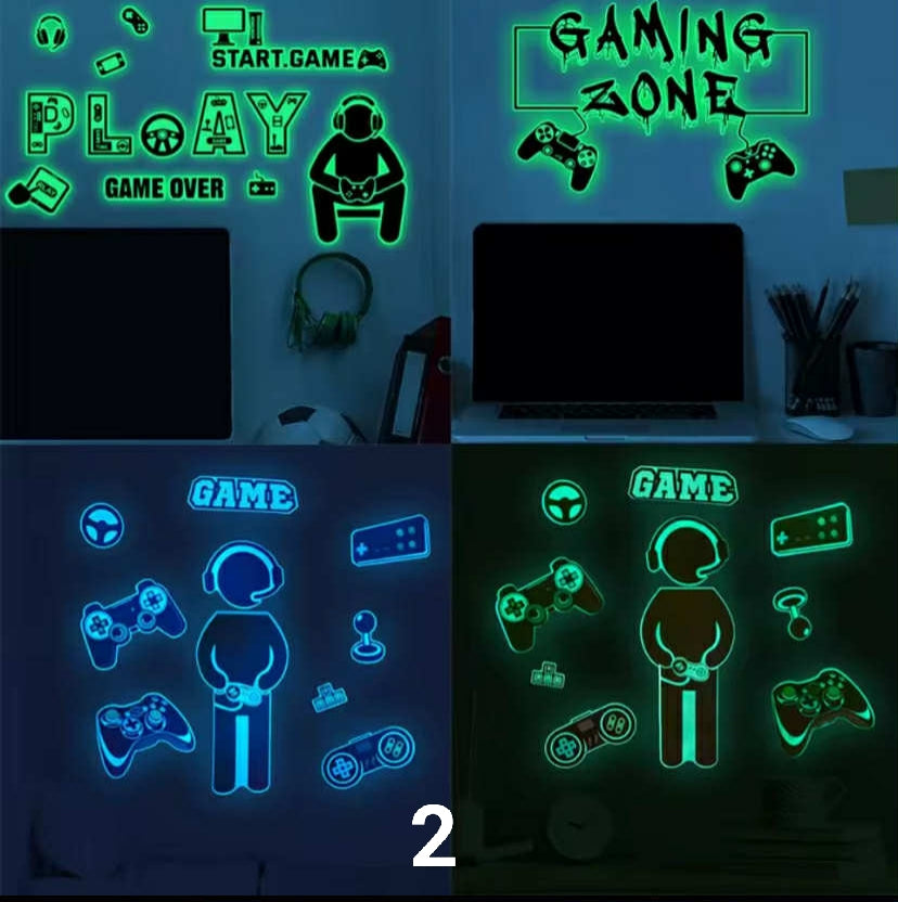 Game Wall Stickers 3D