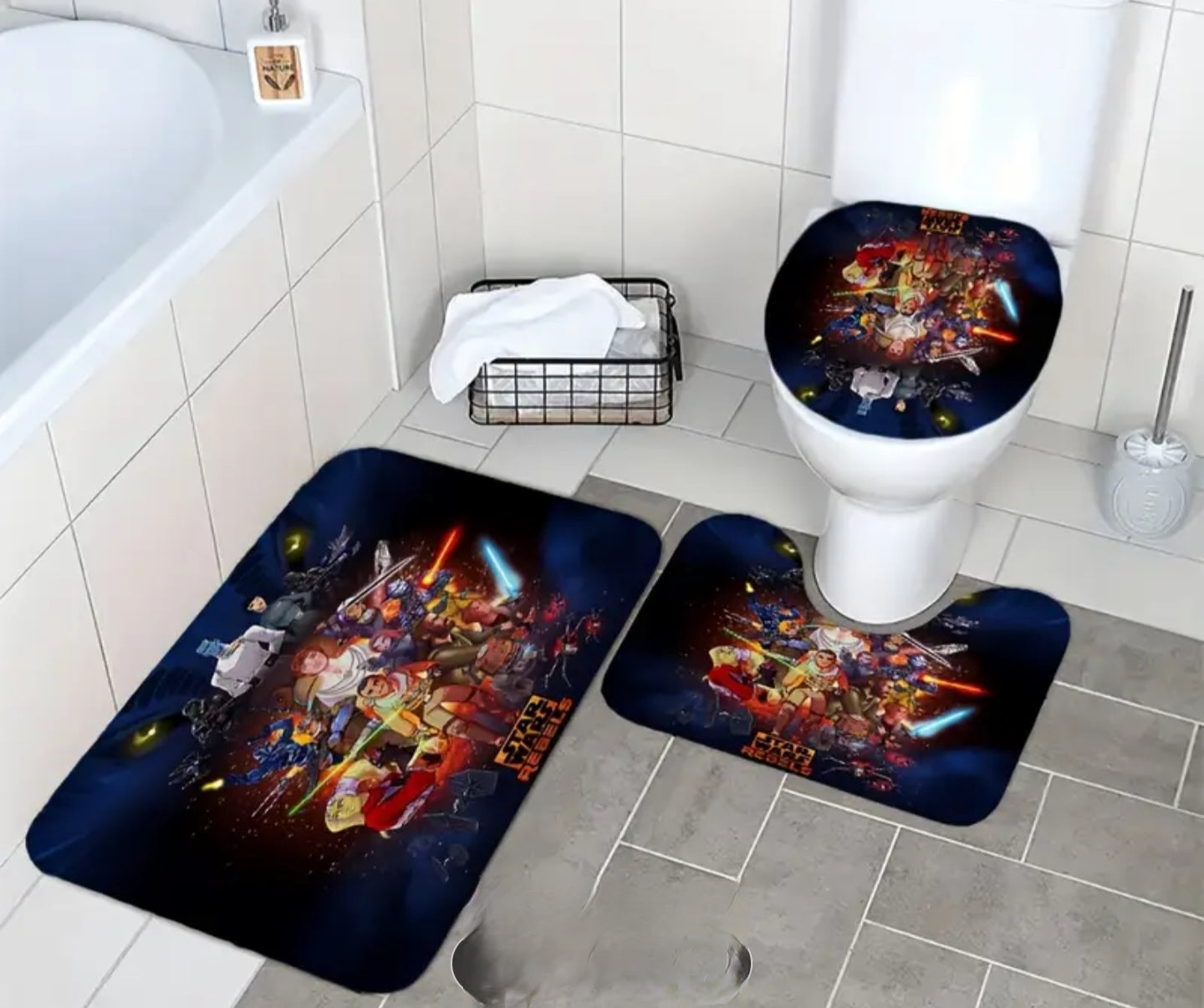 Luke Skywalker bathroom set