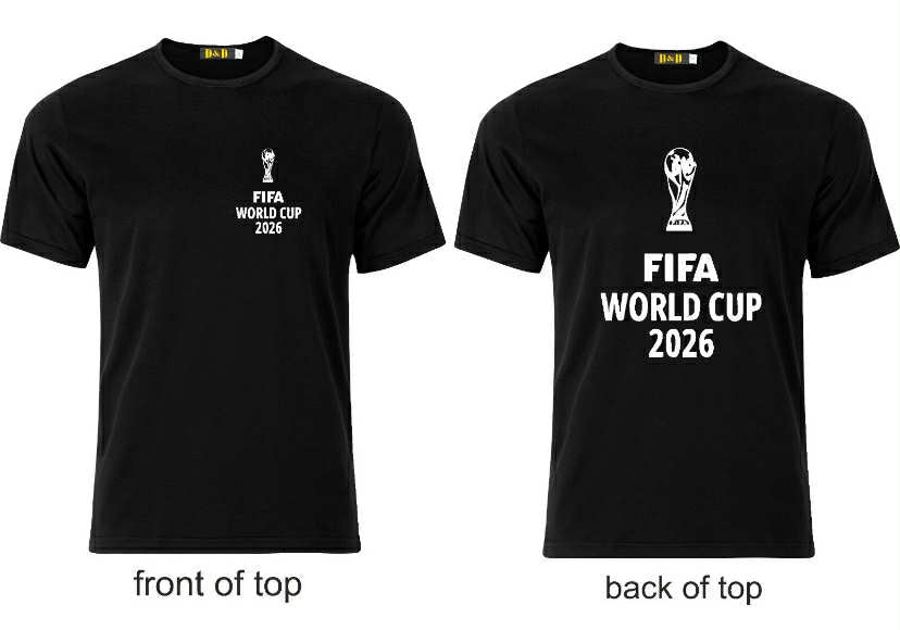 2026 FIFA WORLD CUP FOOTBALL Supporters  D.T.F FULL COLOUR  T SHIRT