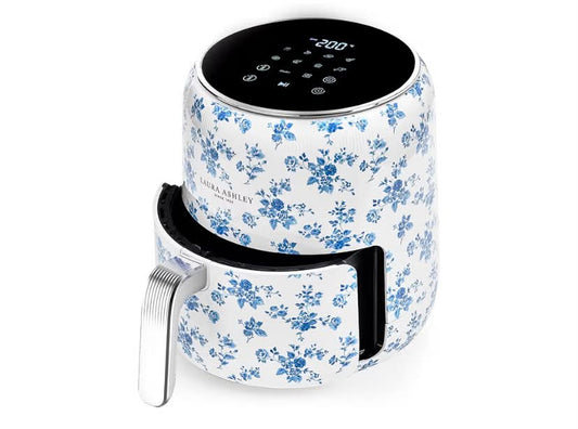Laura Ashley 4.5L 9-in-1 Digital Air Fryer with Rapid Air Technology  Low Oil Cooking with Energy Saving 1500W Air Fryers Non-Stick, Easy to Clean Airfryer with Smart Touch Control & LED Display