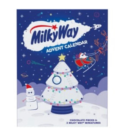 The Polar Express or Milky way Advent Calendar 40g