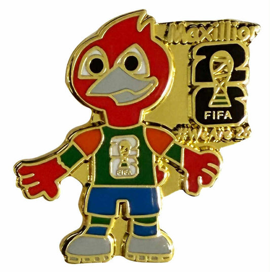 New USA Football  2026 World Cup Mascot Football Fans Enamel Pin Badge, FIFA Pin