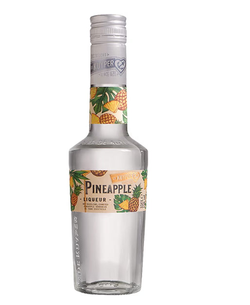 De Kuyper Pineapple Liqueur, 15 Percent ABV, 35cl, Tropical Pineapple-Flavoured Premium Liqueur, Perfect for Cocktails, Mocktails, and Tropical Creations with a Sweet and Refreshing Taste
