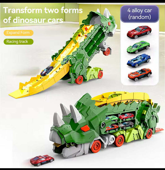 Dinosaur Swallowing Car