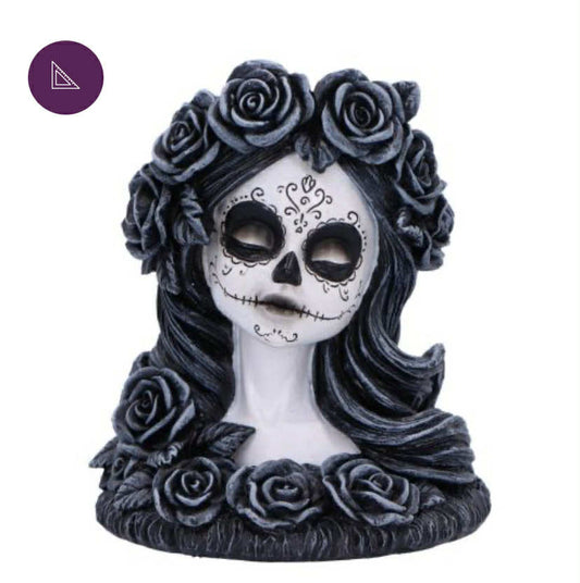 Flor de Muerte Tea Light Holder 10.5cm