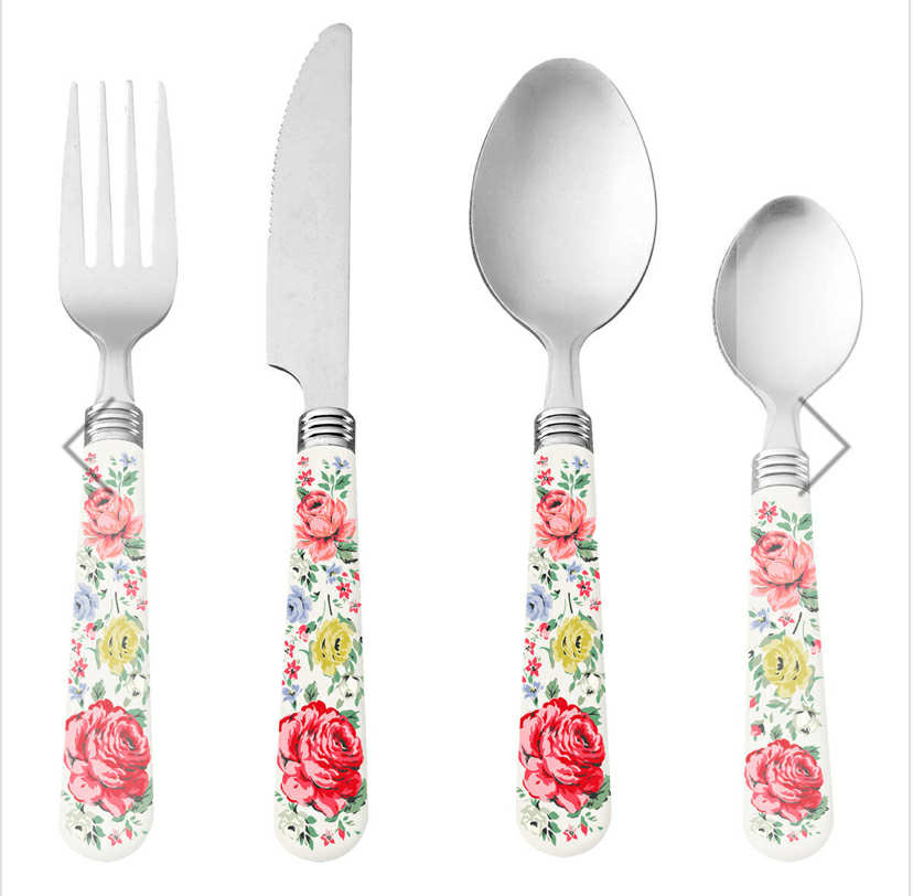 Cath Kidston Feels Like Home 16 Piece Cutlery Set