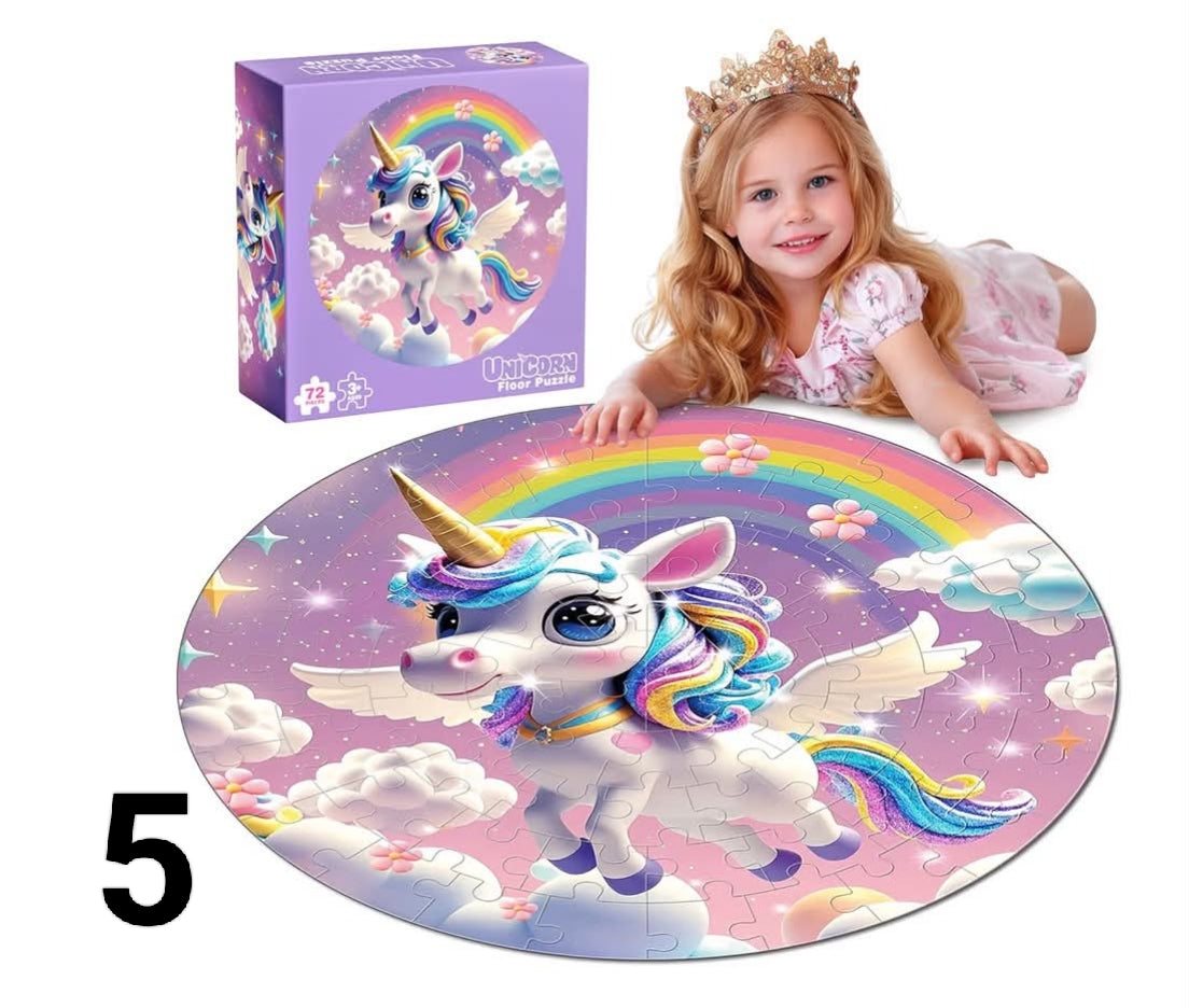 45 Piece Giant Unicorn Floor Jigsaw Puzzles