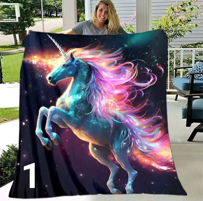 Unicorn blankets