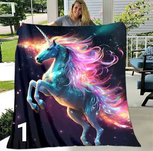 Unicorn blankets