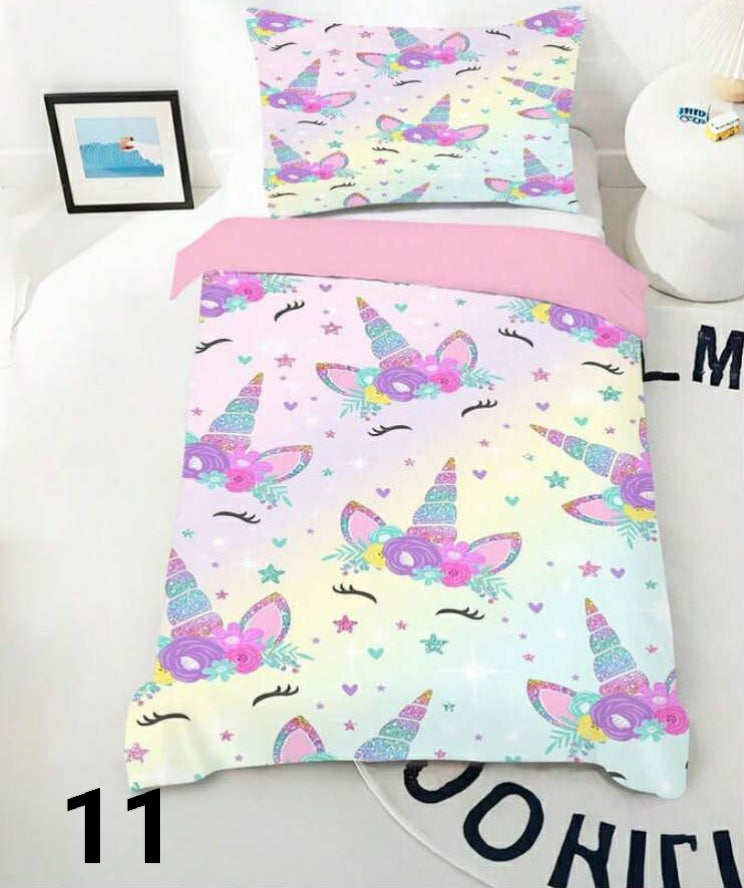 Girls single duvet set