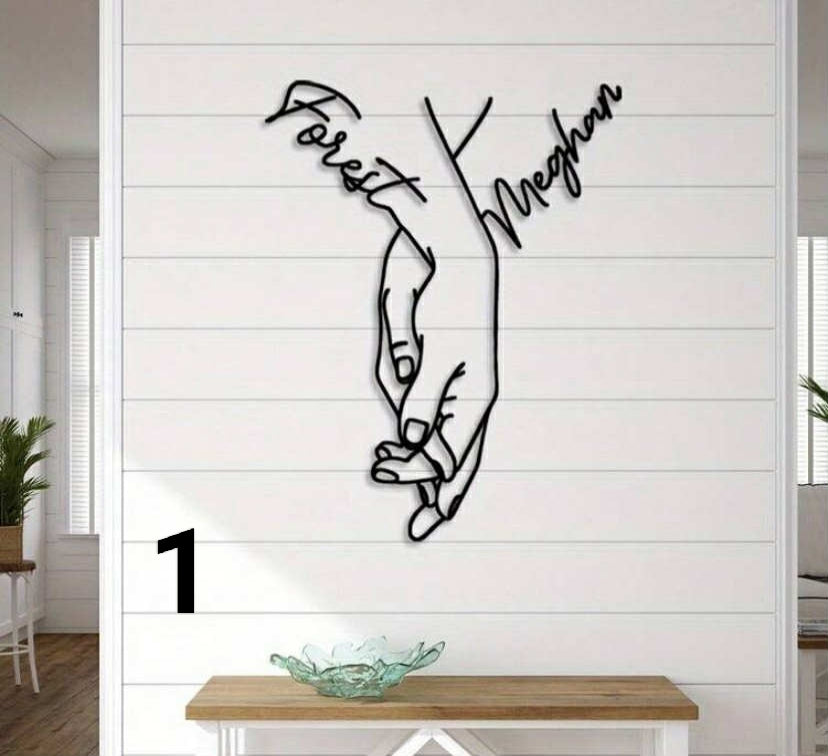 Personalised wall art