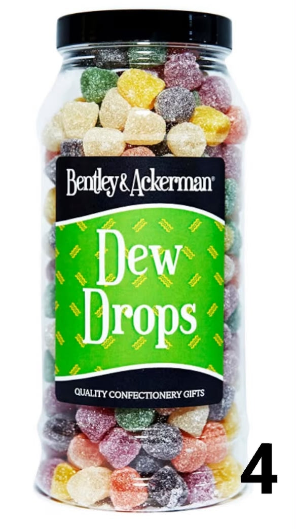 (450g) Original Retro Boiled Sweets Gift Jar By Bentley & Ackerman's Sweet Shop.