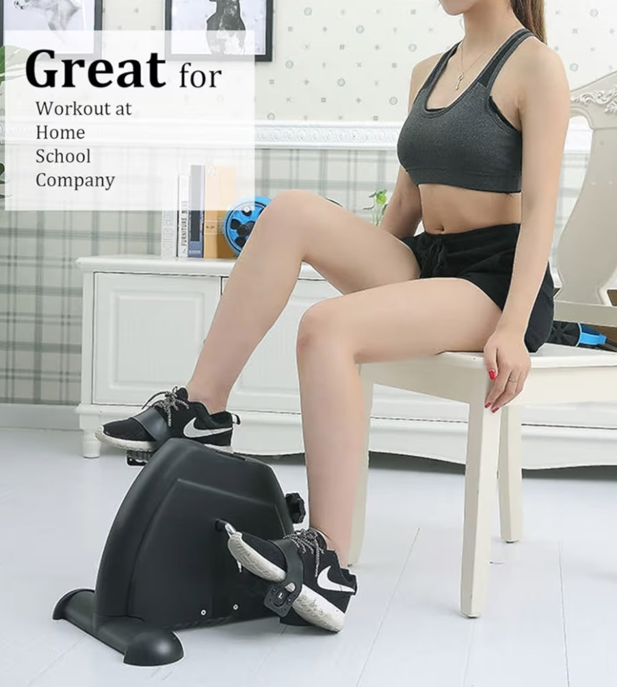 Holdfiturn Mini Pedal Exercise Bike, Pedal Exerciser,